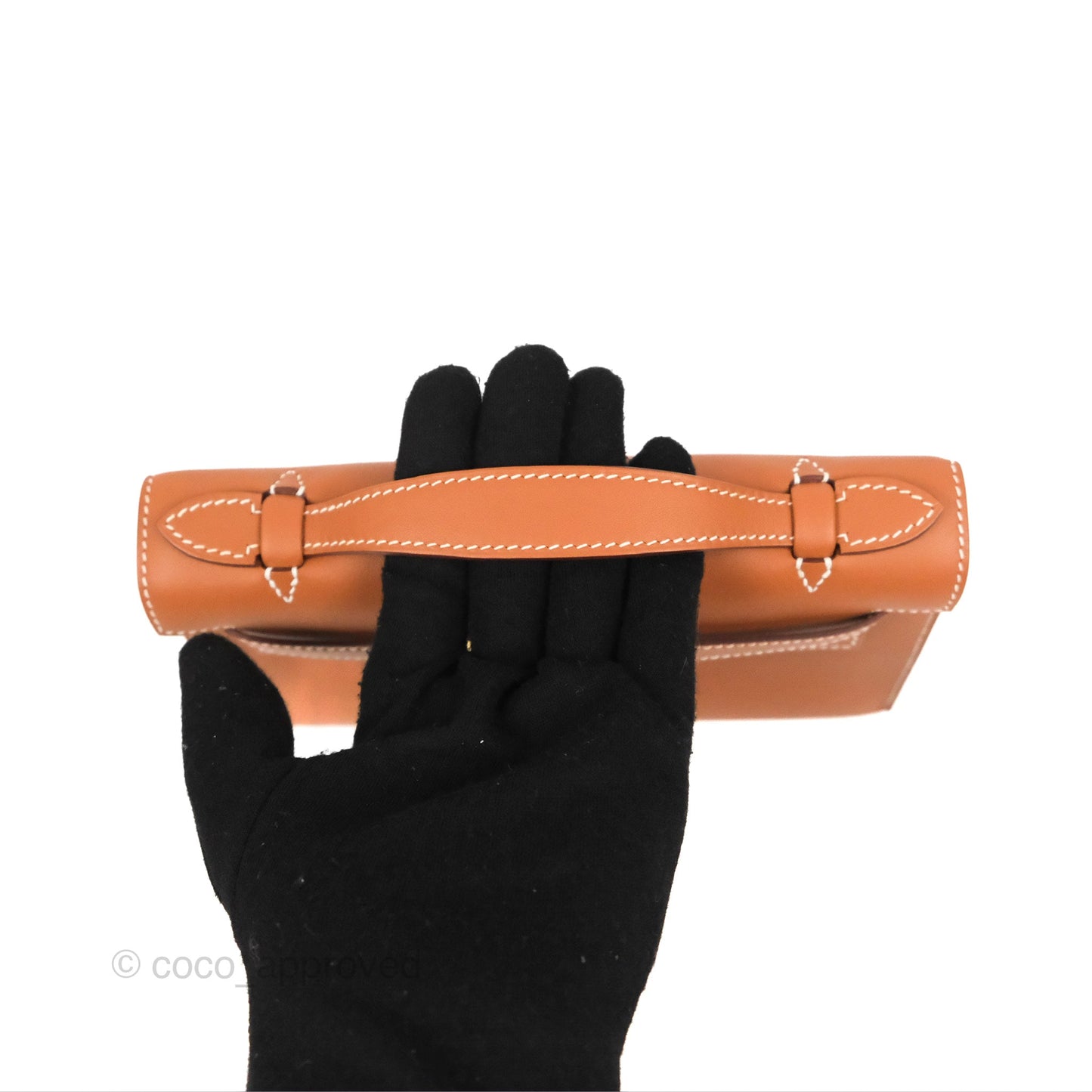 Hermès Kelly Mini Pochette Gold Swift Gold Hardware