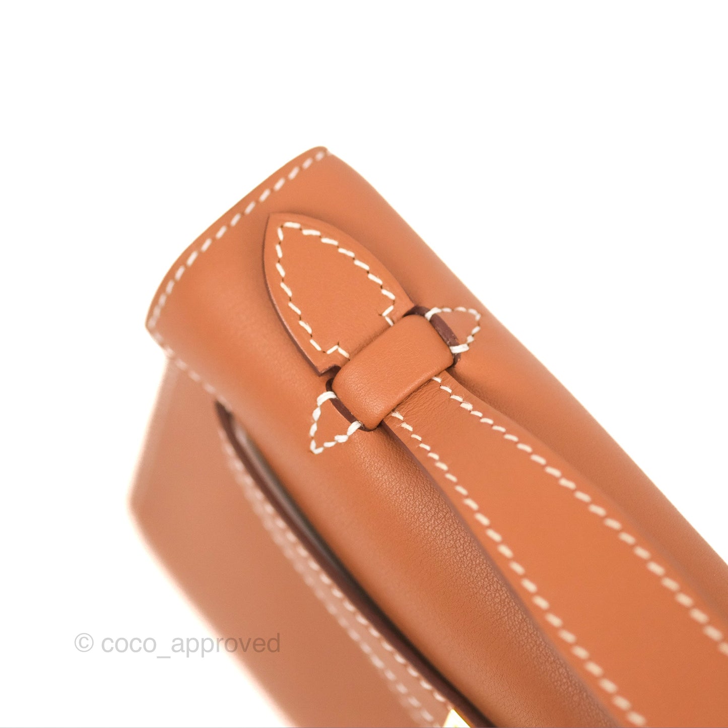 Hermès Kelly Mini Pochette Gold Swift Gold Hardware