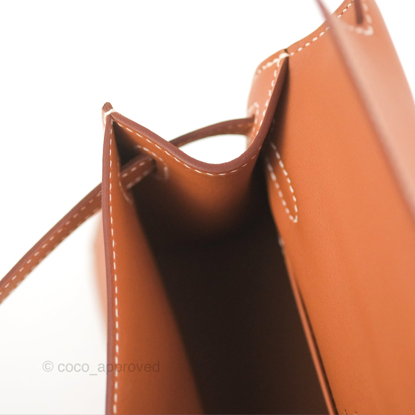 Hermès Kelly Mini Pochette Gold Swift Gold Hardware