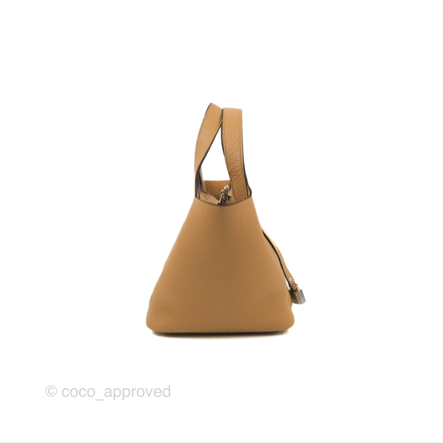 Hermès Picotin Lock 18 Chai 0M Taurillon Clemence Palladium Hardware