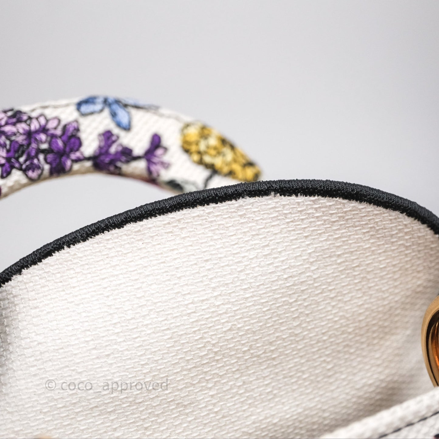 Christian Dior Mini Lady D-Lite Bag Florilegio Embroidered