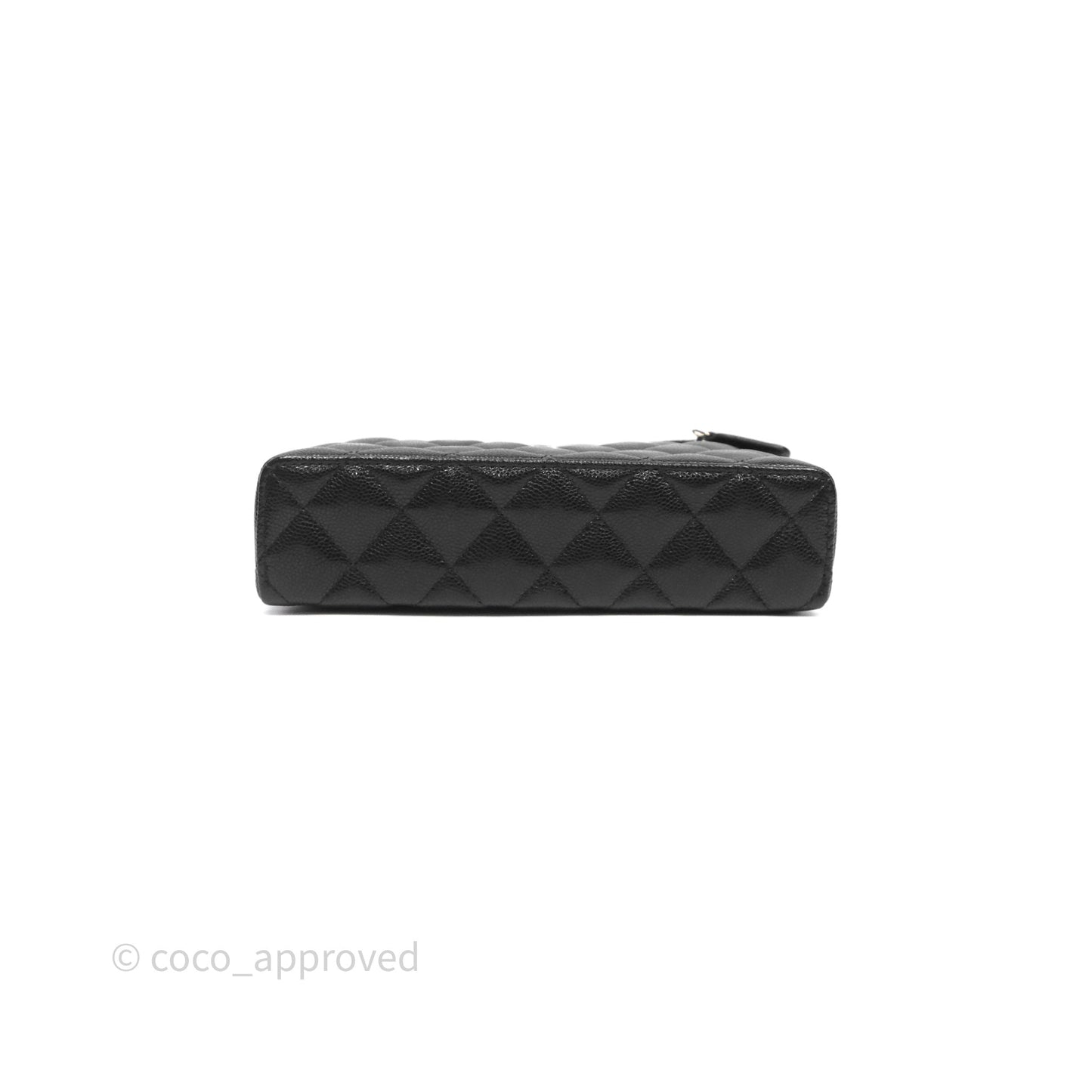 Chanel Top Handle Long Vanity with Chain Black Caviar Gold Hardware
