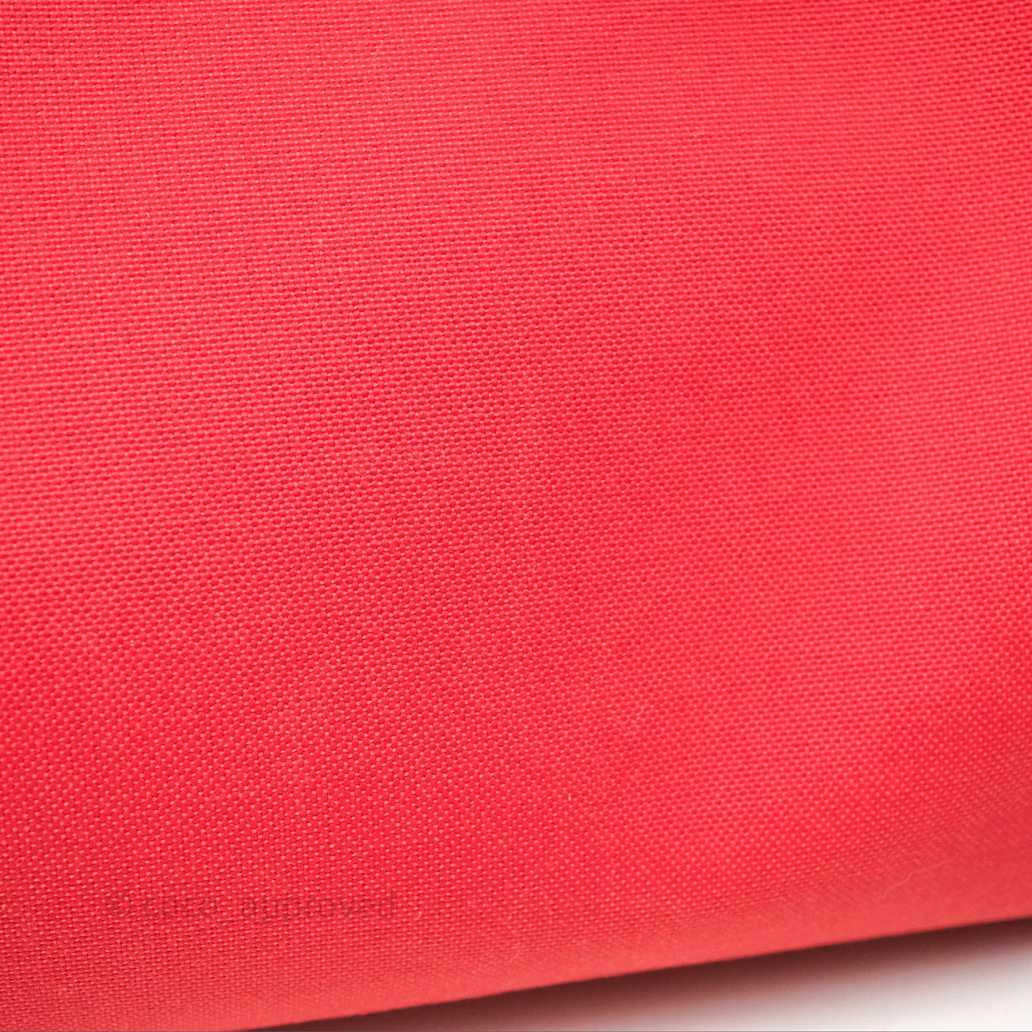 Hermès Herbag Zip 39 Red/Natural Canvas Palladium Hardware