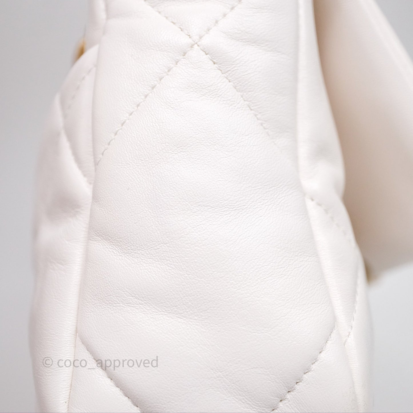 Chanel 19 Small White Mixed Hardware