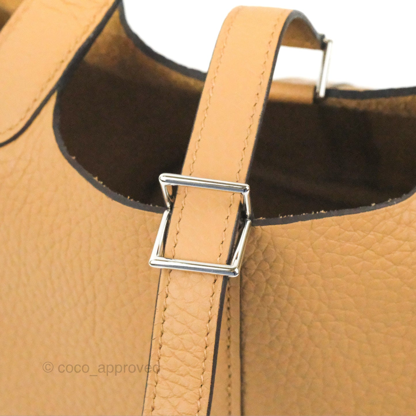 Hermès Picotin Lock 18 Chai 0M Taurillon Clemence Palladium Hardware