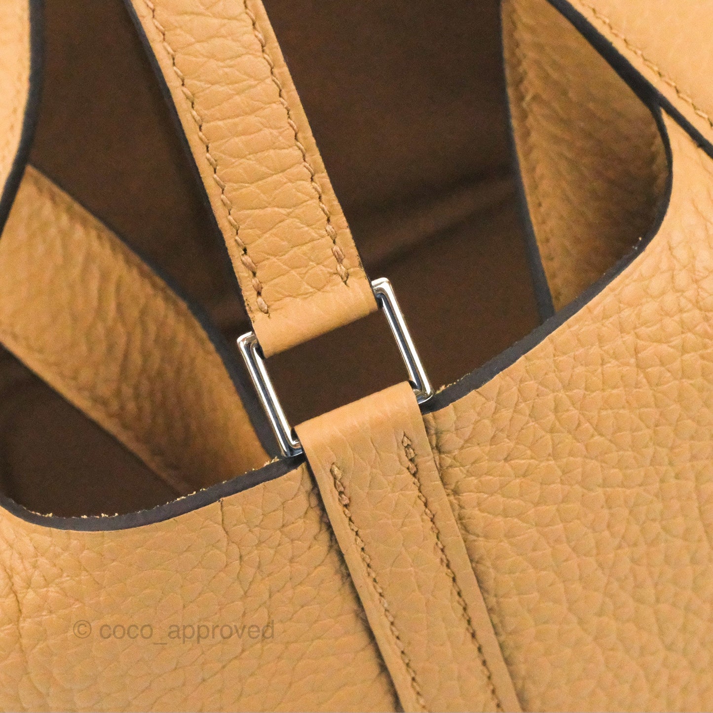 Hermès Picotin Lock 18 Chai 0M Taurillon Clemence Palladium Hardware