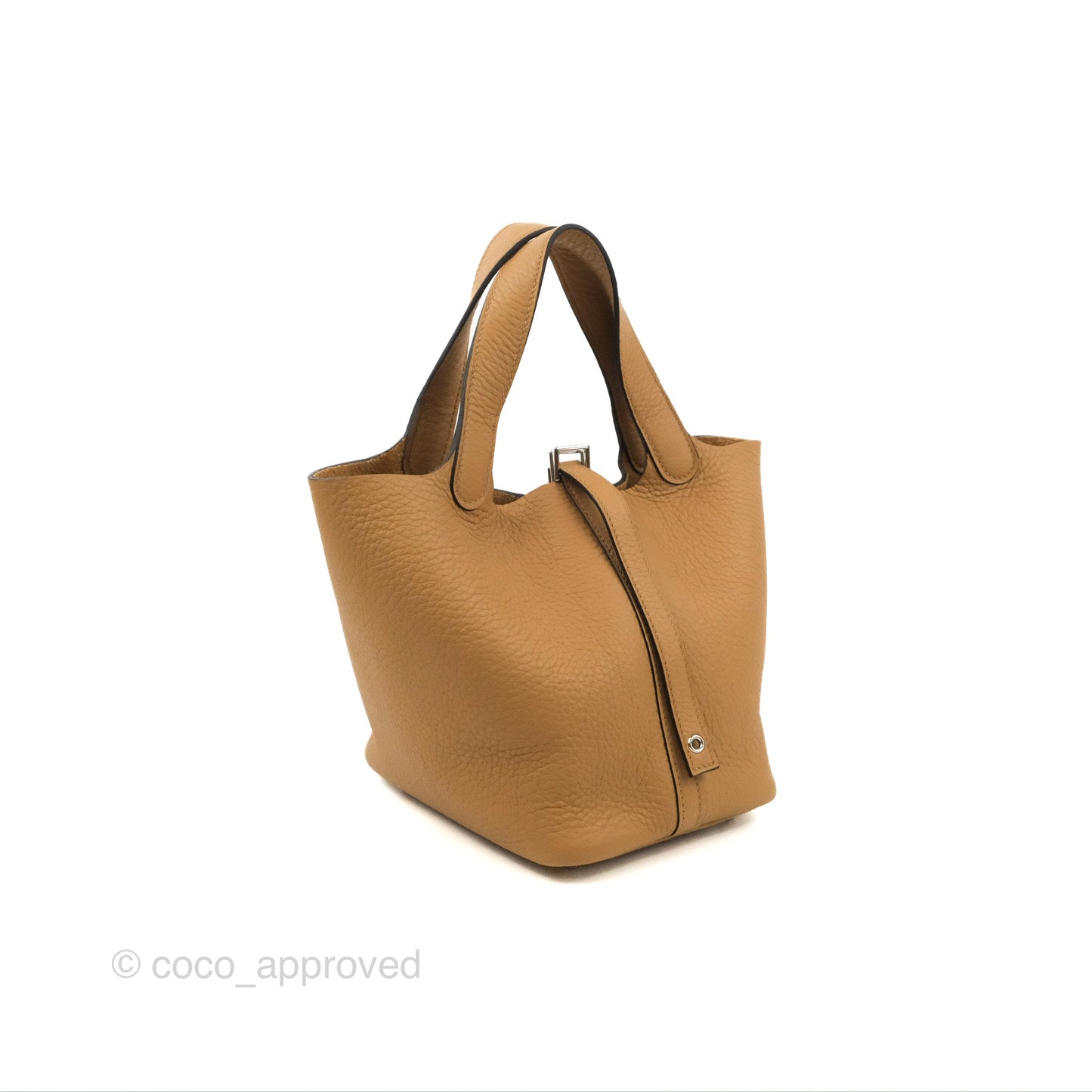 Hermès Picotin Lock 18 Chai 0M Taurillon Clemence Palladium Hardware