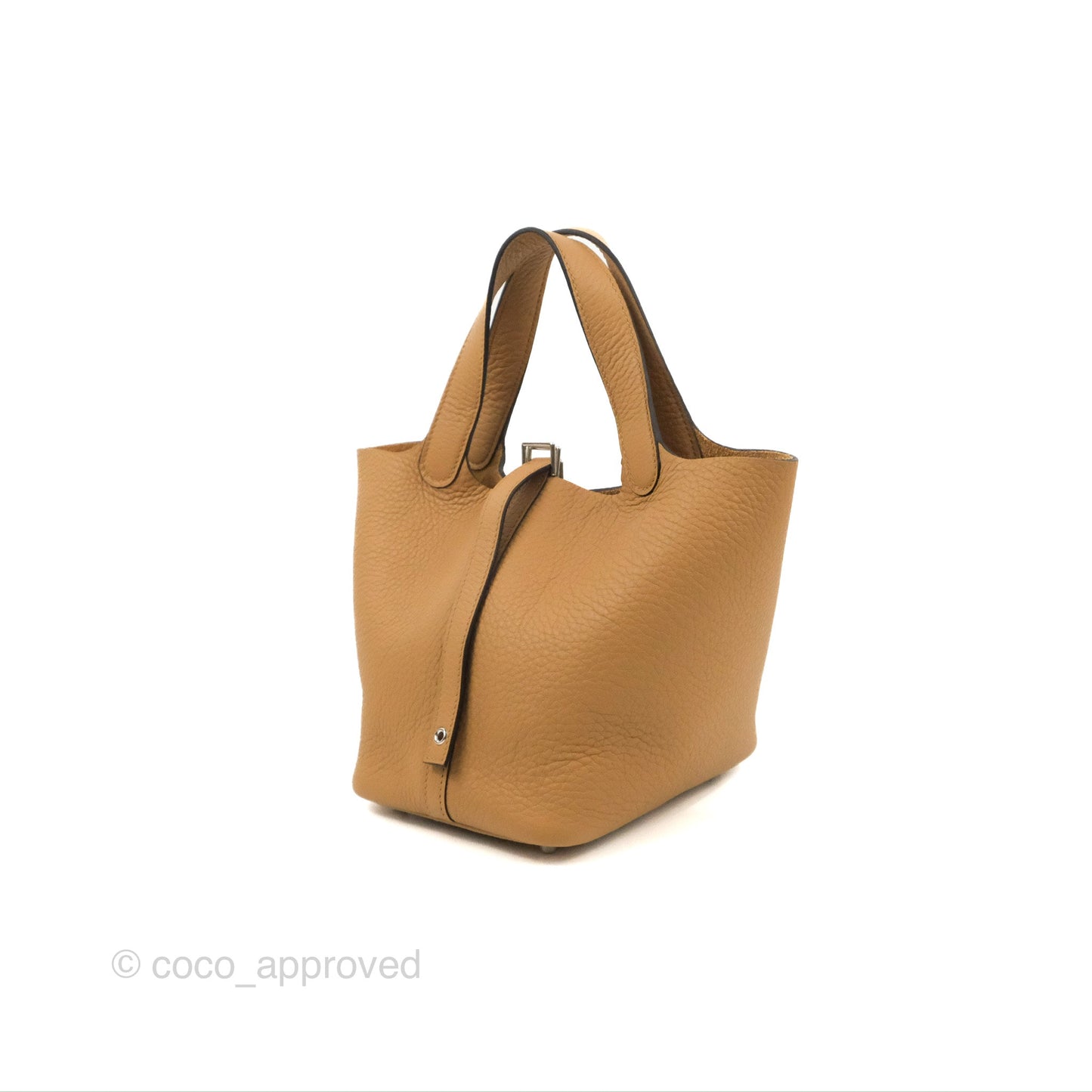 Hermès Picotin Lock 18 Chai 0M Taurillon Clemence Palladium Hardware