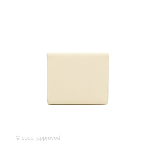 Hermes Epsom Clic 16 Wallet Nata Rose Gold Hardware