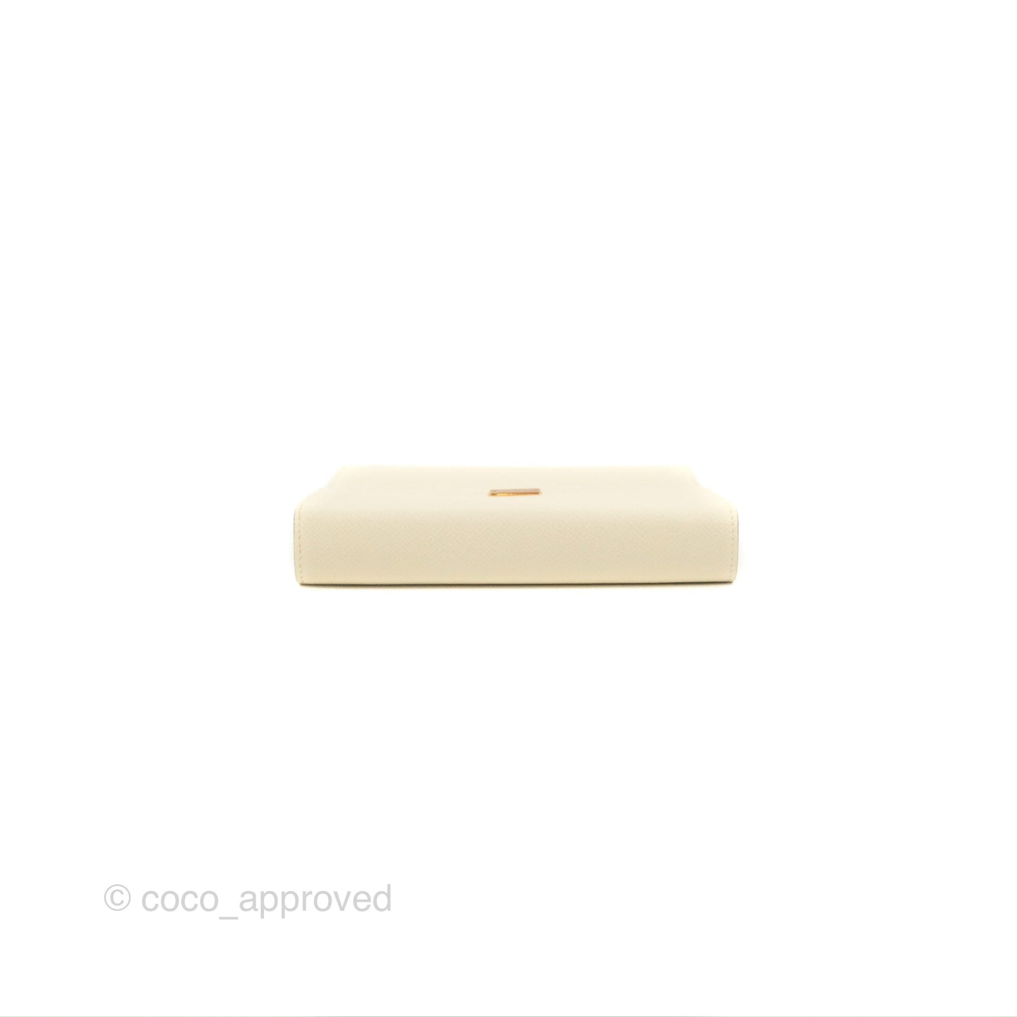 Hermes Epsom Clic 16 Wallet Nata Rose Gold Hardware