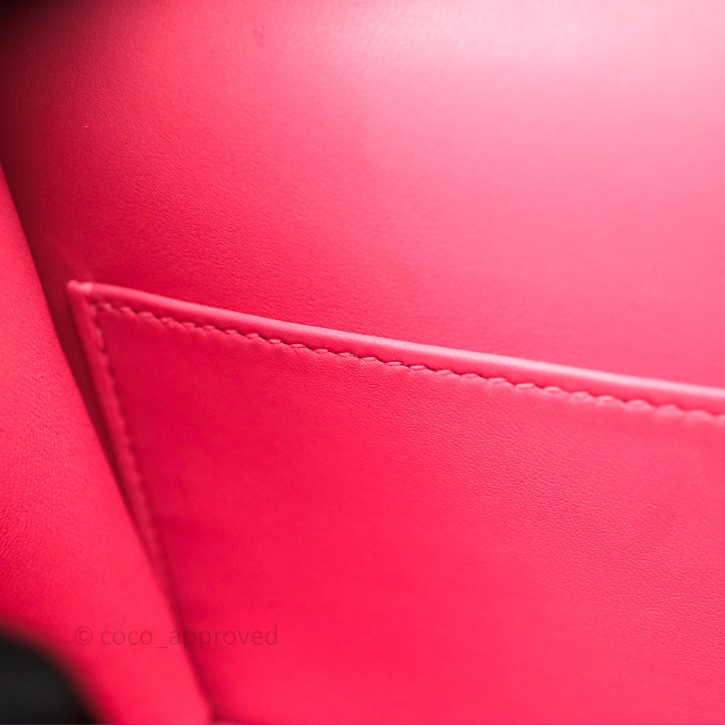 Hermes Mini Constance 18cm Rose Lipstick U5 Epsom Palladium Hardware