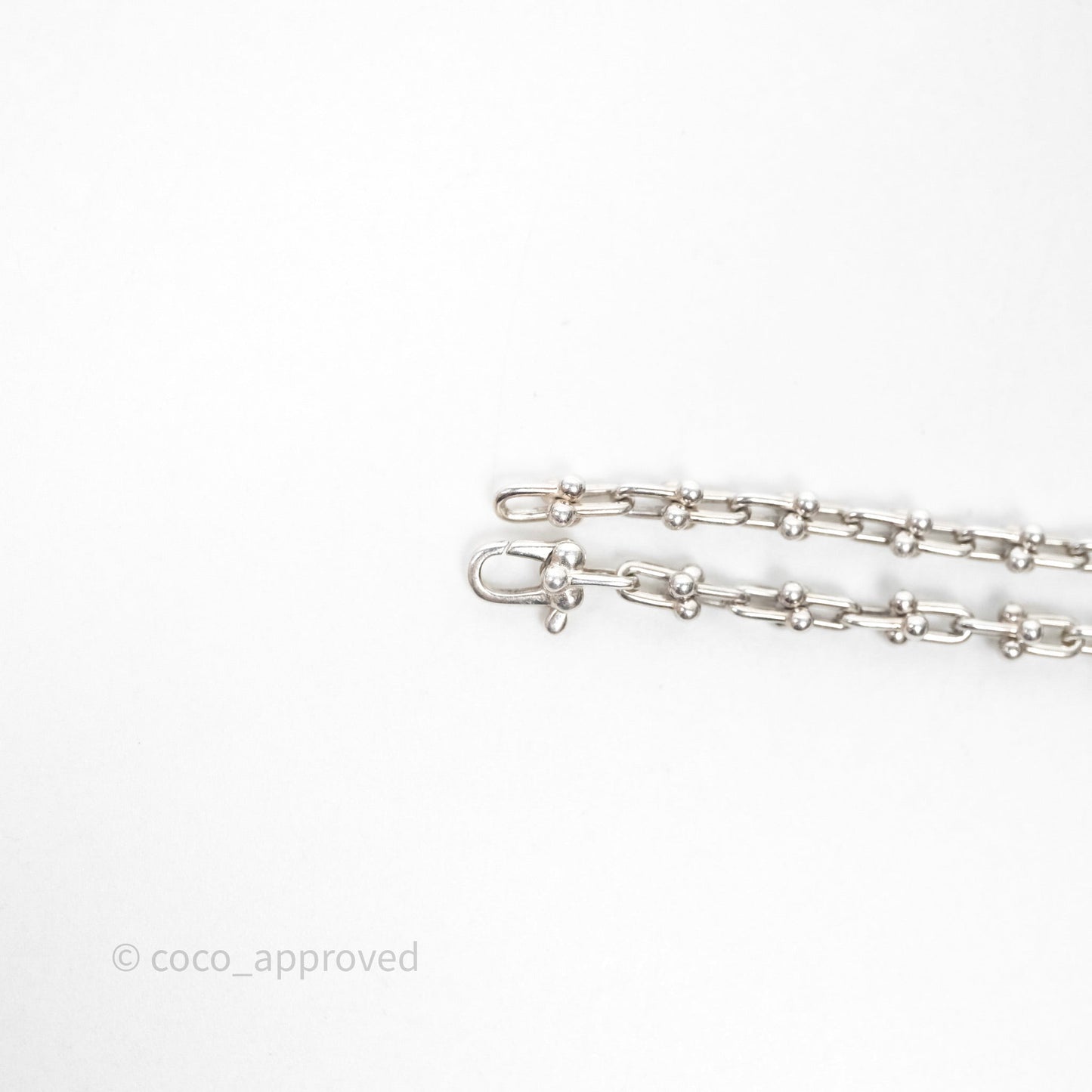 Tiffany & Co Micro Link Bracelet Silver