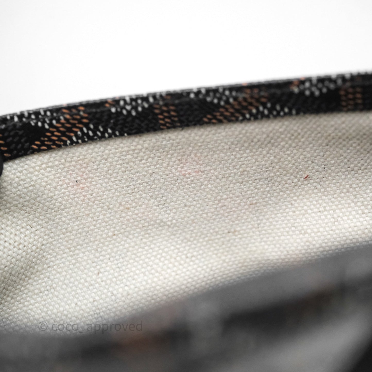 Goyard St Louis Tote PM Black