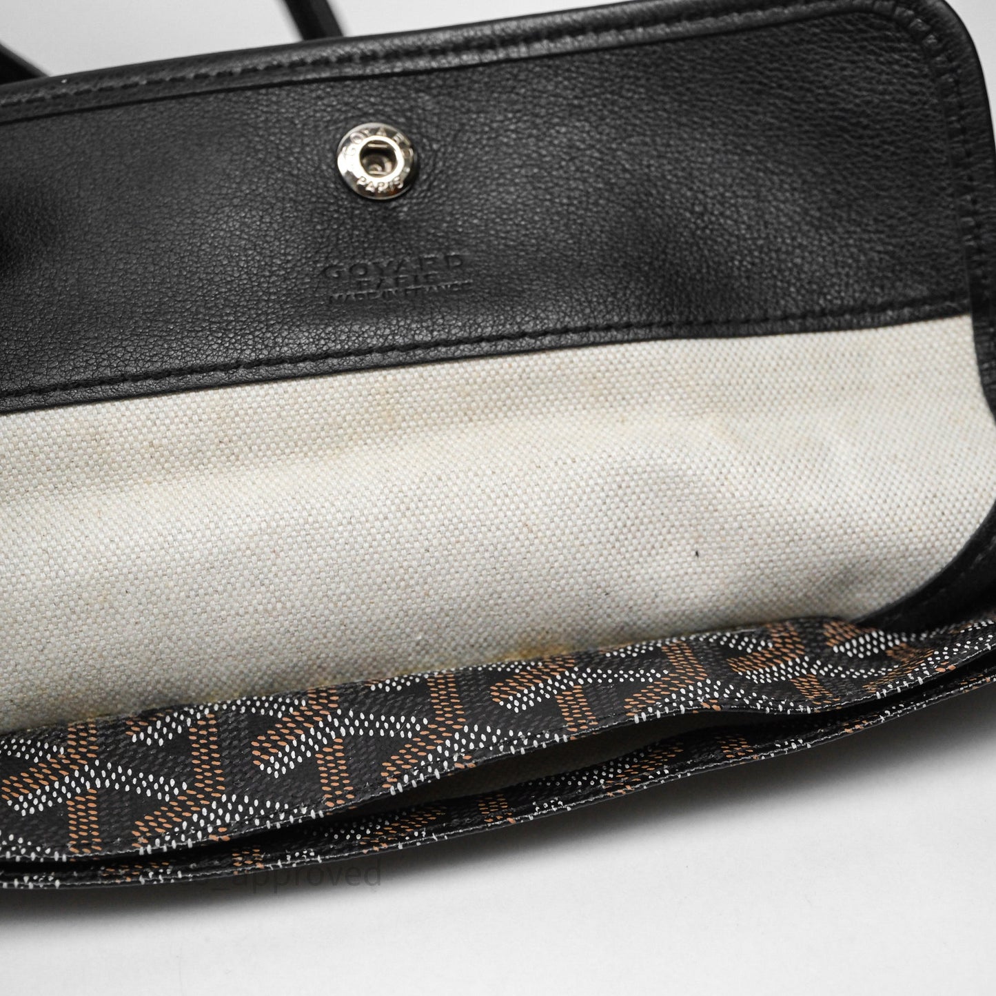 Goyard St Louis Tote PM Black