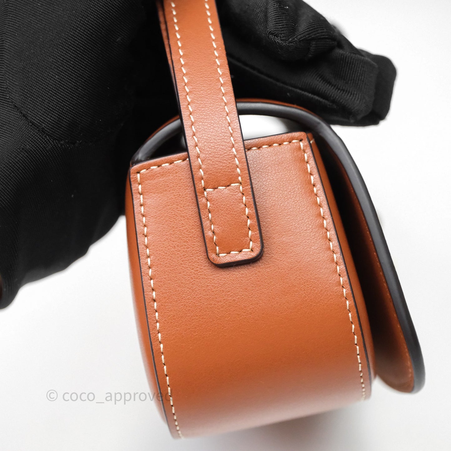 Celine Clutch on Strap Tabou Tan Calfskin