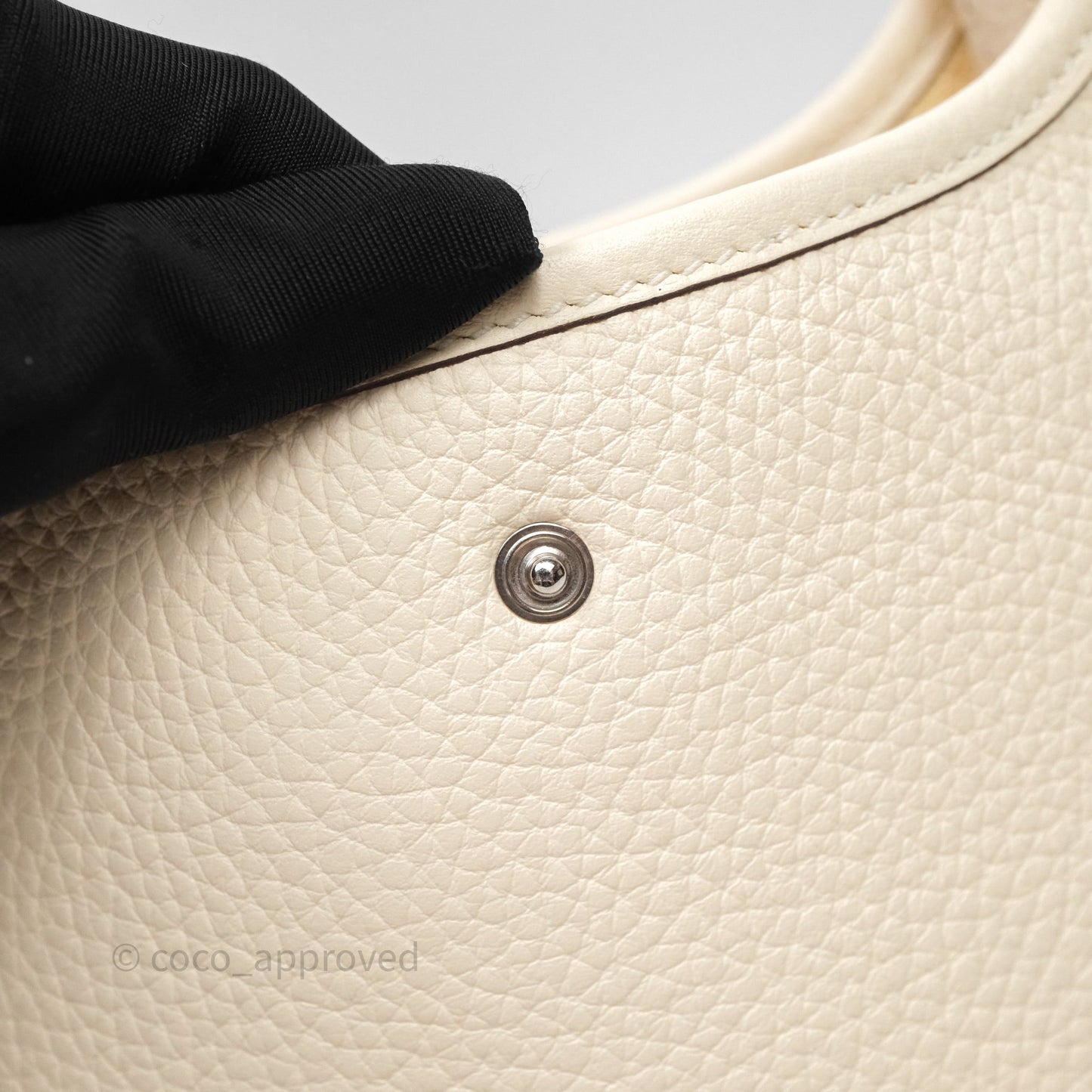 Hermès Mini Evelyne 16 Nata I2 Clemence Palladium Hardware