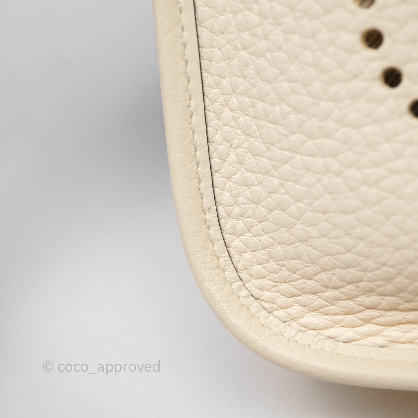 Hermès Mini Evelyne 16 Nata I2 Clemence Palladium Hardware