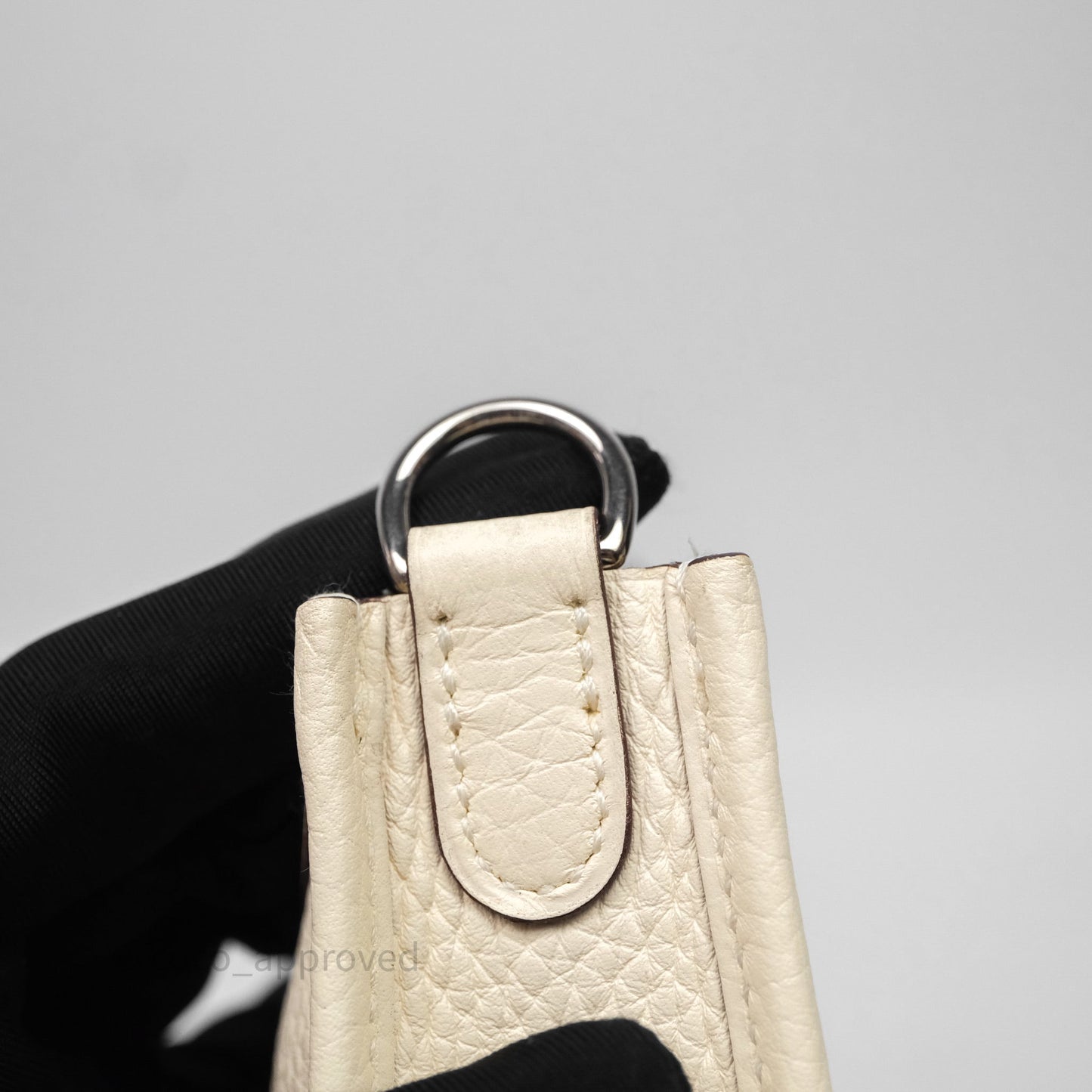 Hermès Mini Evelyne 16 Nata I2 Clemence Palladium Hardware