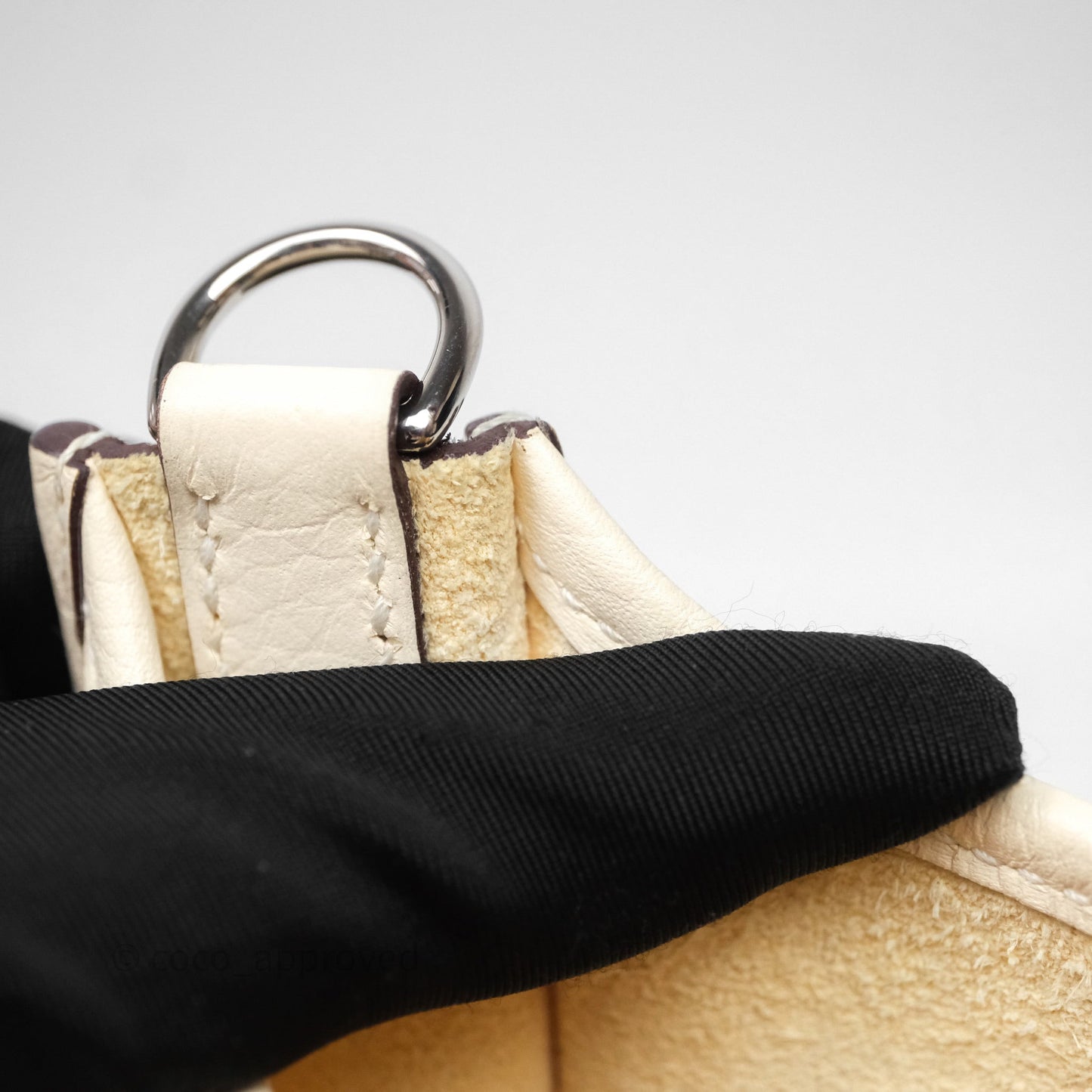 Hermès Mini Evelyne 16 Nata I2 Clemence Palladium Hardware