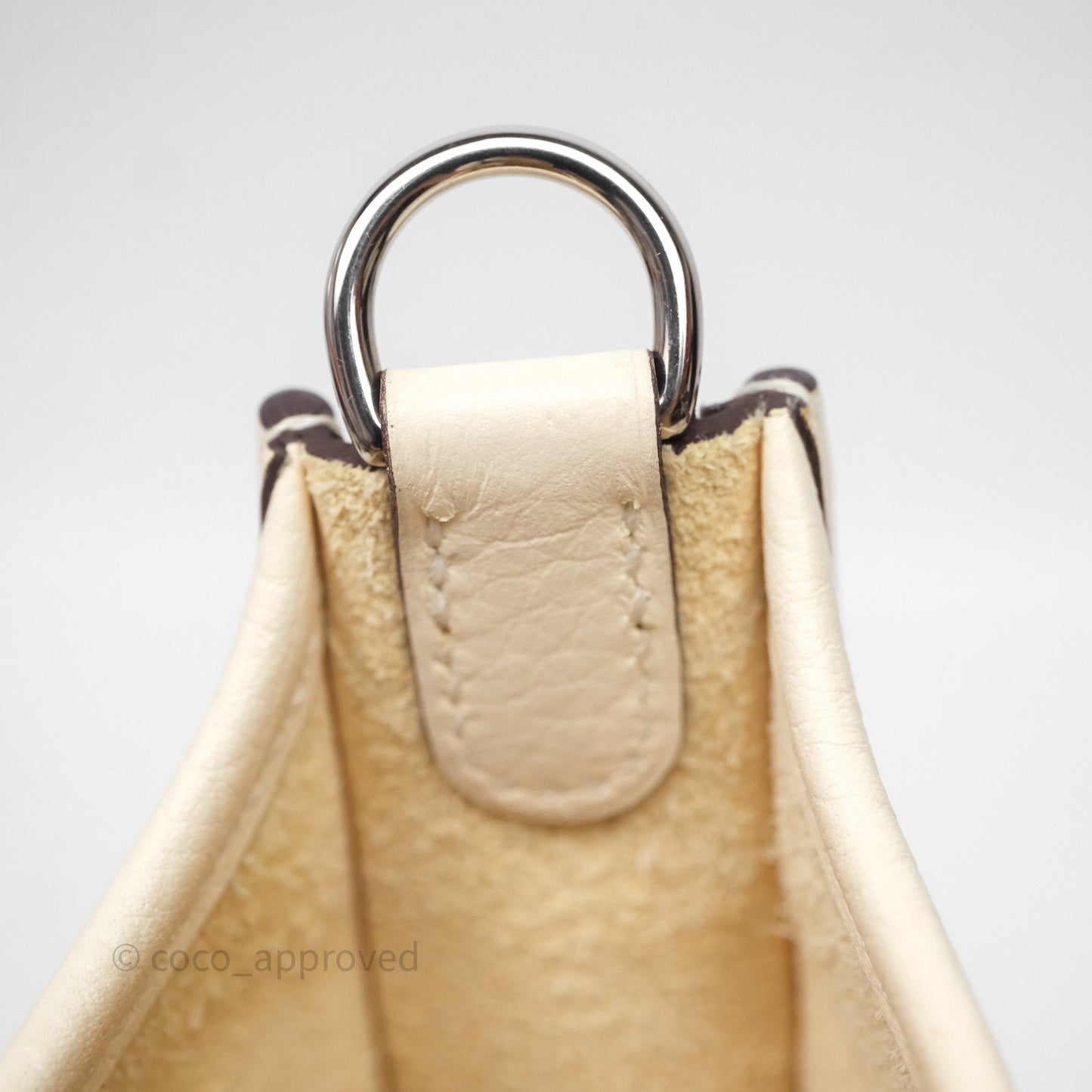 Hermès Mini Evelyne 16 Nata I2 Clemence Palladium Hardware