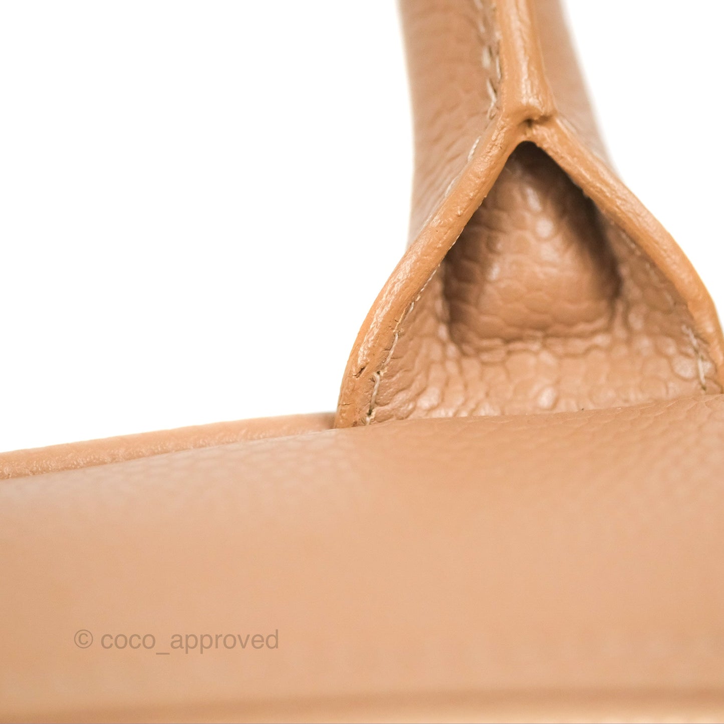Chanel Vintage Mini CC Boston Bag Beige Caviar
