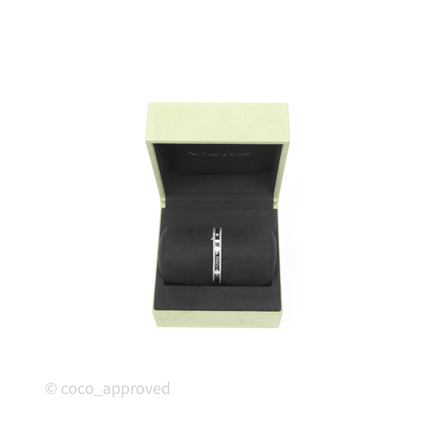 Van Cleef & Arpels Perlée Signature Bracelet Small Model White Gold