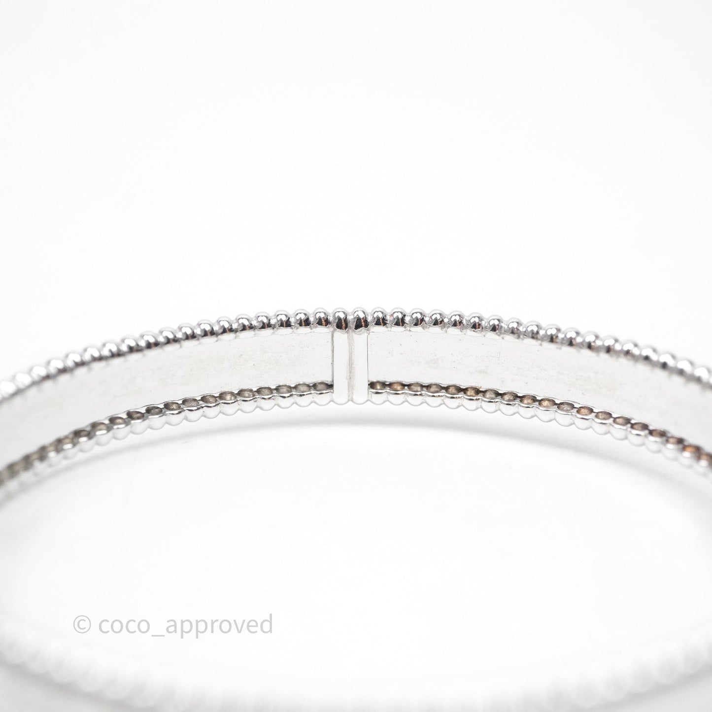 Van Cleef & Arpels Perlée Signature Bracelet Small Model White Gold