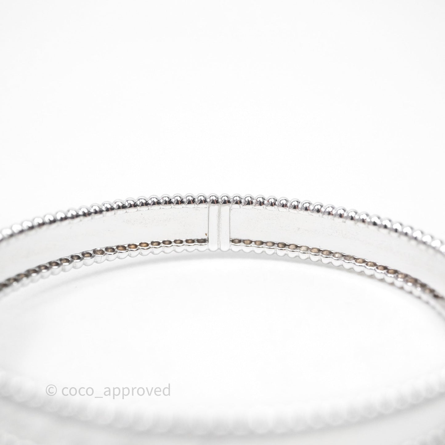 Van Cleef & Arpels Perlée Signature Bracelet Small Model White Gold