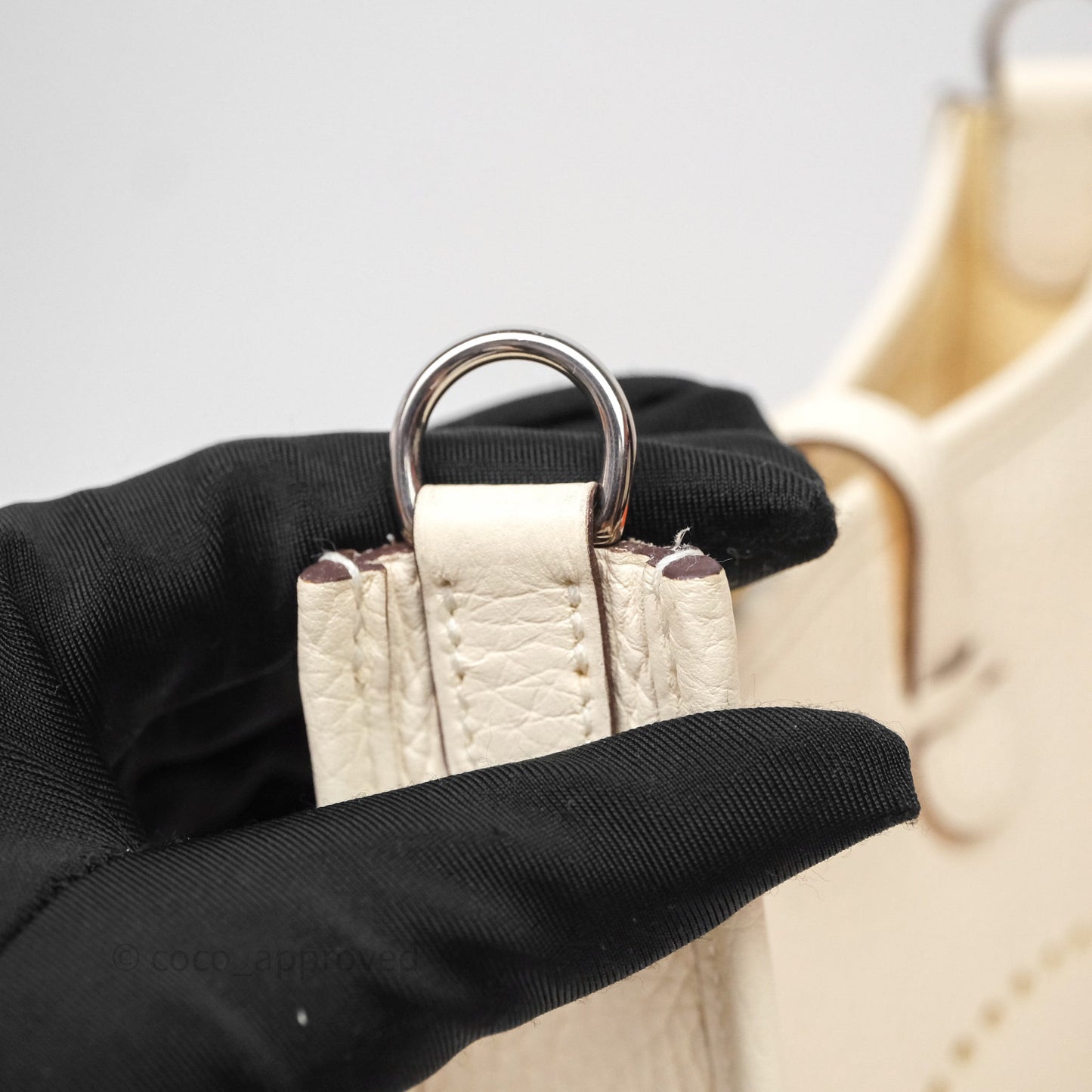Hermès Mini Evelyne 16 Nata I2 Clemence Palladium Hardware