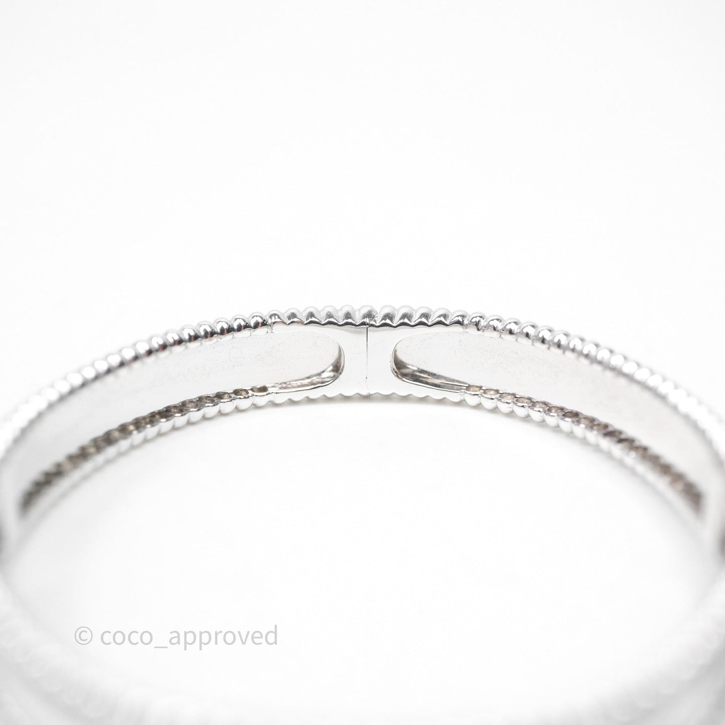 Van Cleef & Arpels Perlée Signature Bracelet Small Model White Gold