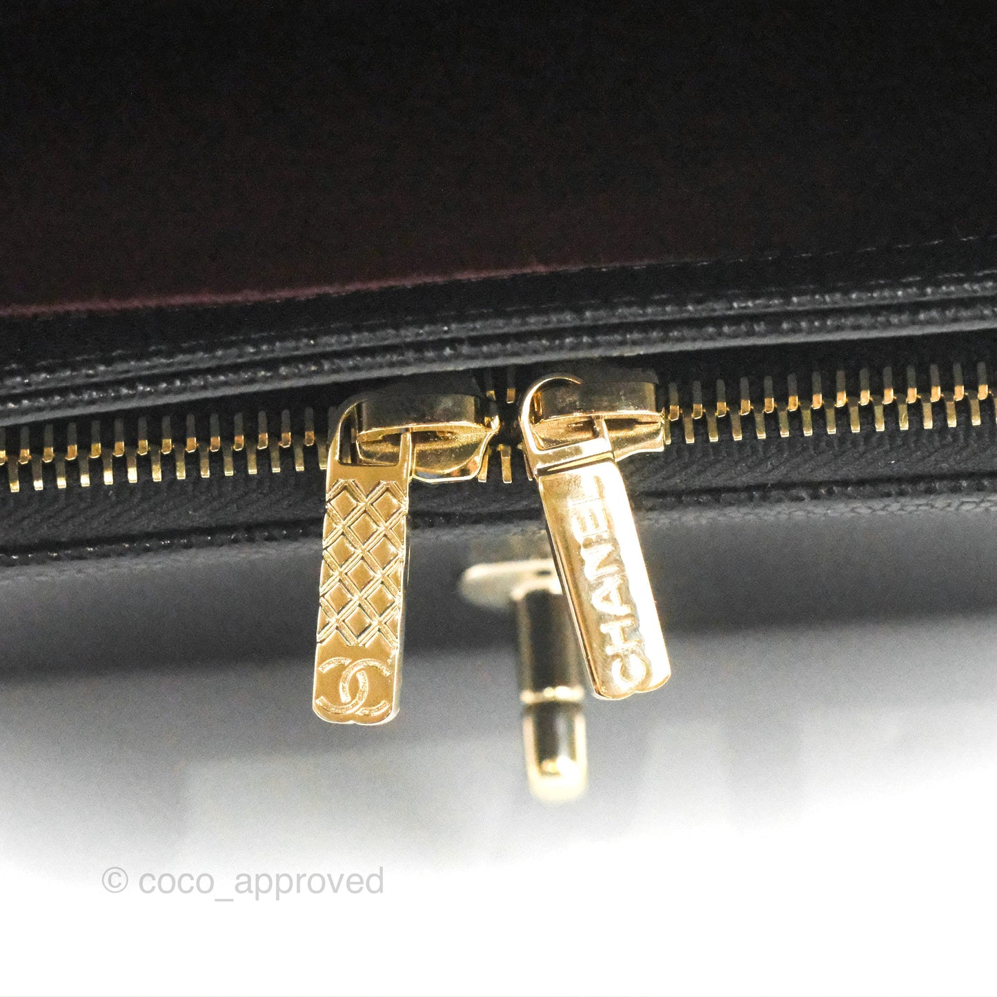Chanel Quilted Medium Business Affinity Flap Black Caviar Gold Hardware