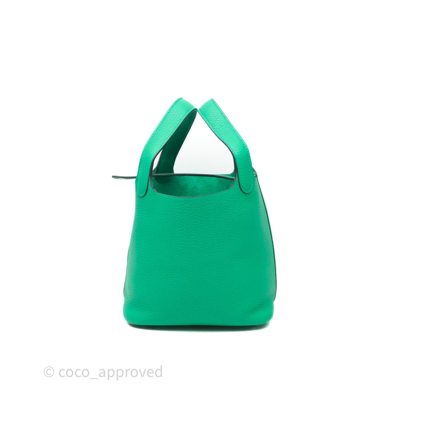 Hermès Picotin 18 Menthe 6W Clemence Palladium Hardware