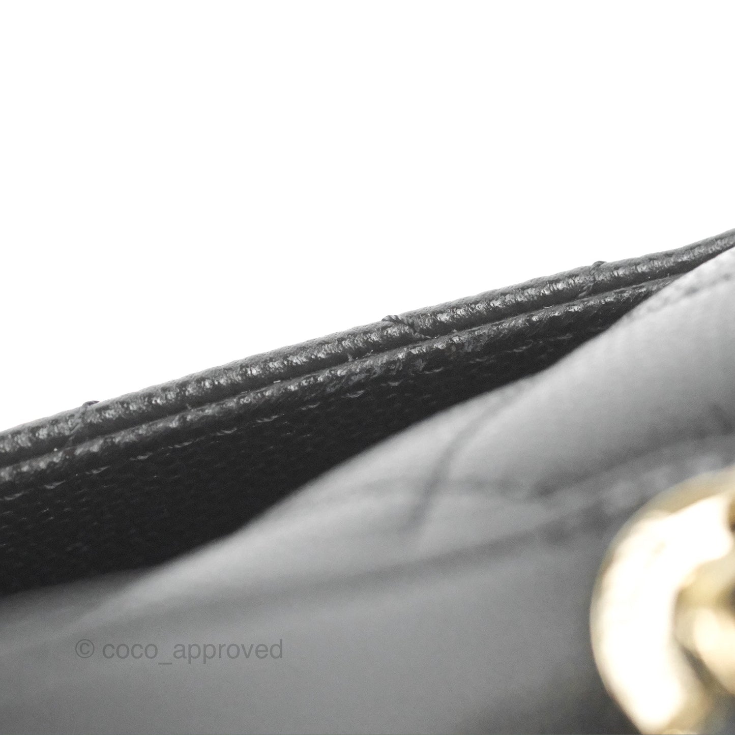 Chanel Quilted Medium Business Affinity Flap Black Caviar Gold Hardware