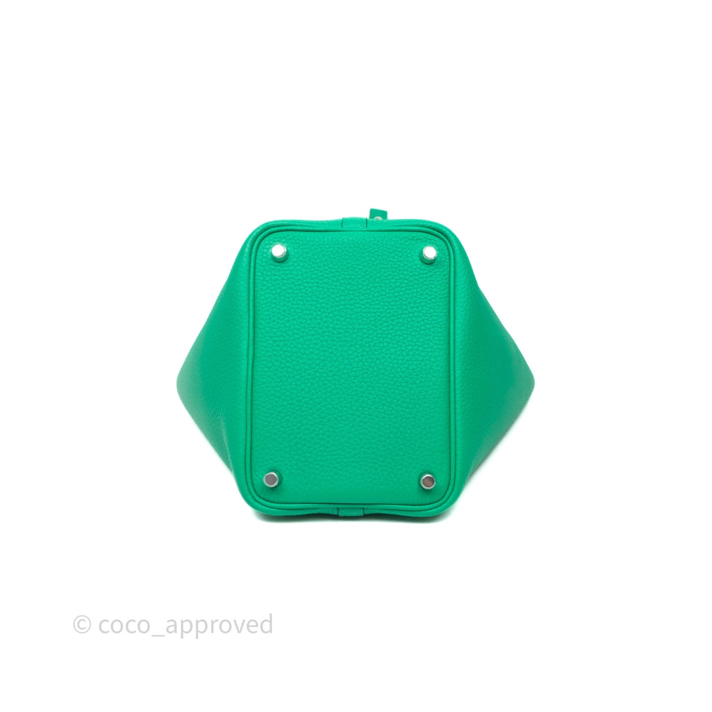 Hermès Picotin 18 Menthe 6W Clemence Palladium Hardware