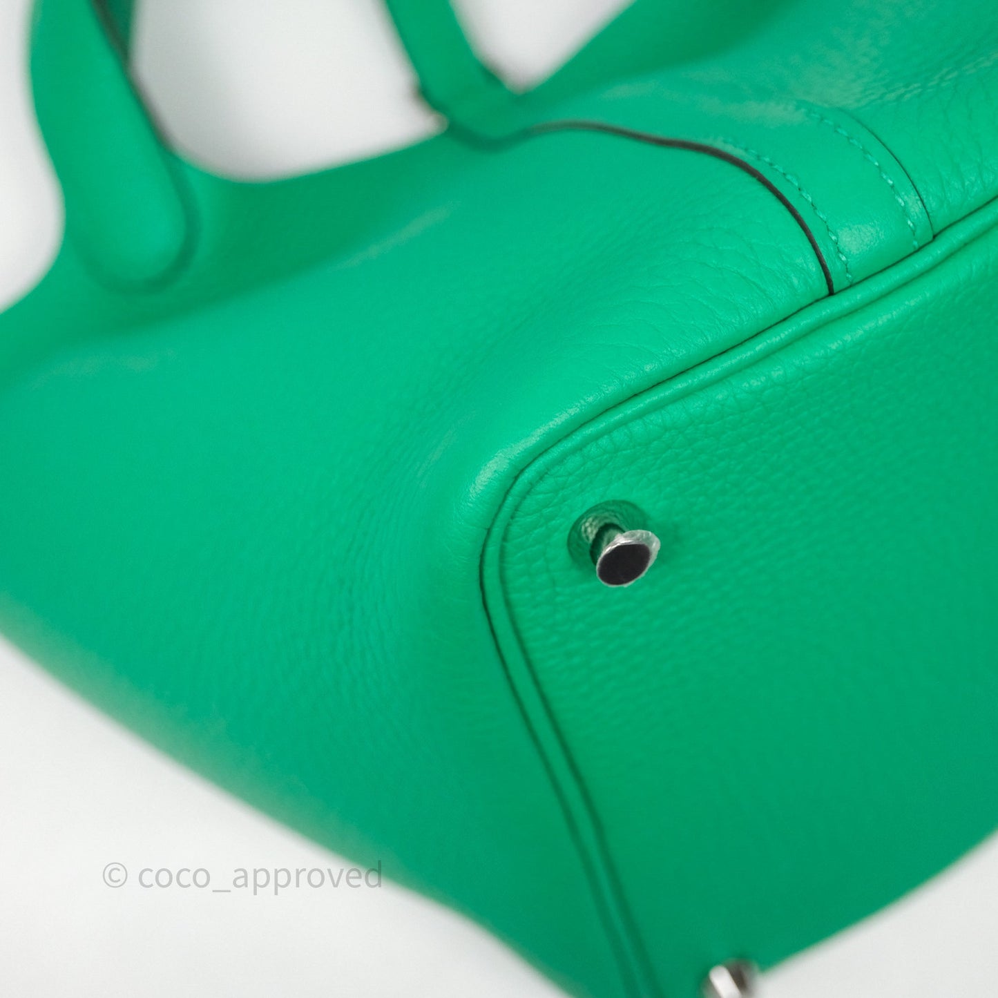 Hermès Picotin 18 Menthe 6W Clemence Palladium Hardware