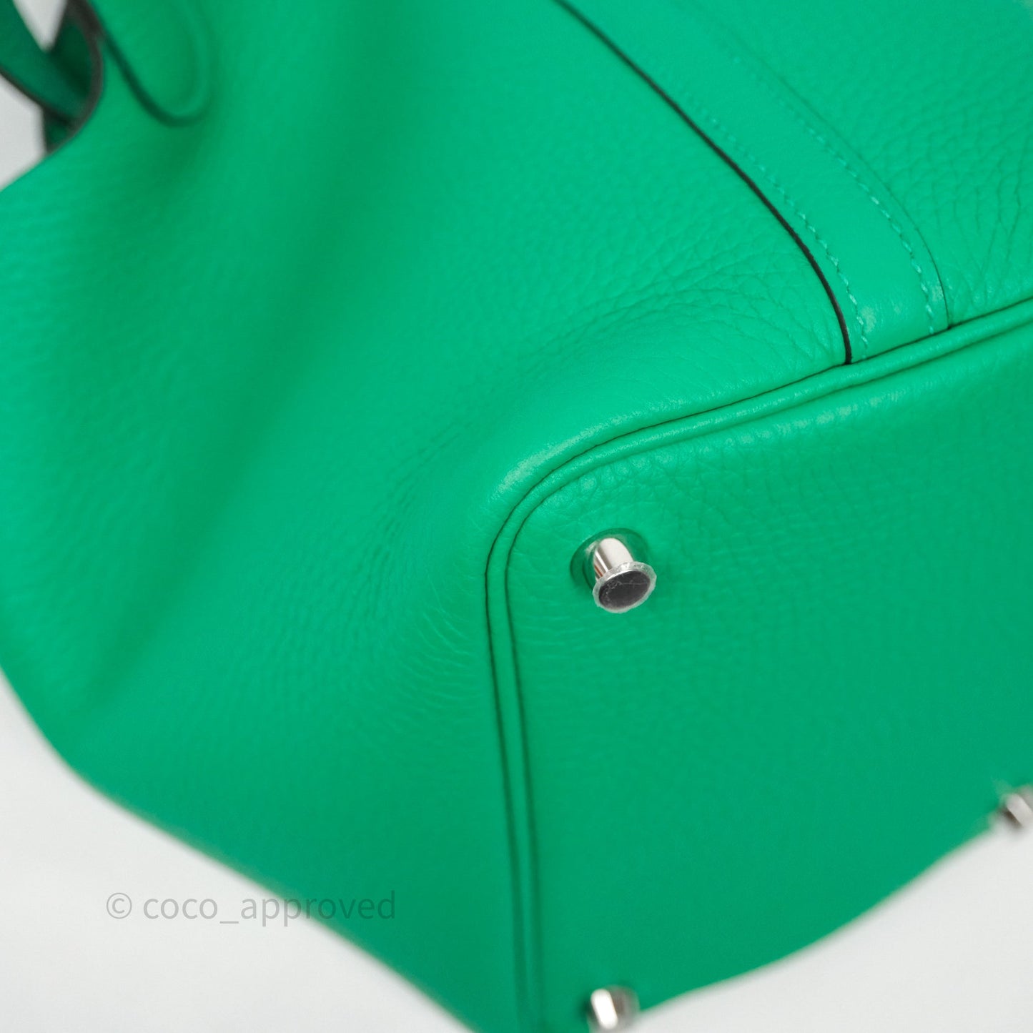 Hermès Picotin 18 Menthe 6W Clemence Palladium Hardware