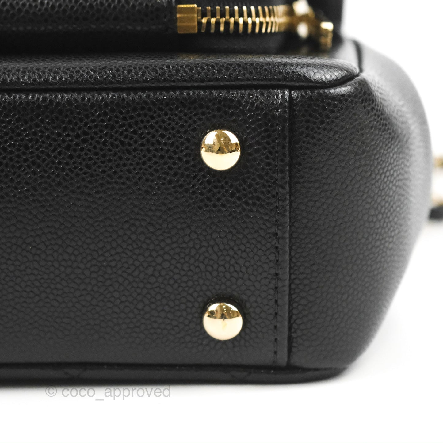 Chanel Quilted Medium Business Affinity Flap Black Caviar Gold Hardware