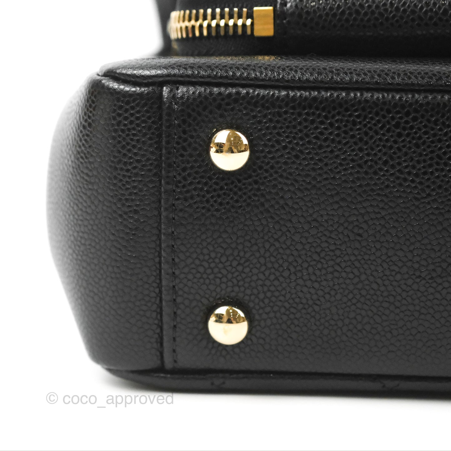 Chanel Quilted Medium Business Affinity Flap Black Caviar Gold Hardware