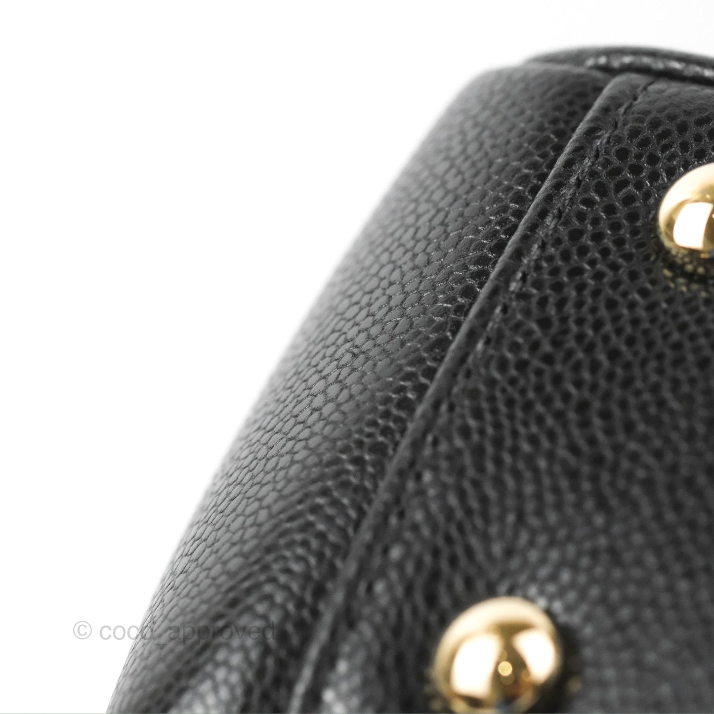 Chanel Quilted Medium Business Affinity Flap Black Caviar Gold Hardware