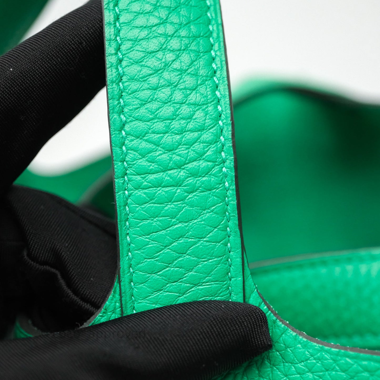 Hermès Picotin 18 Menthe 6W Clemence Palladium Hardware