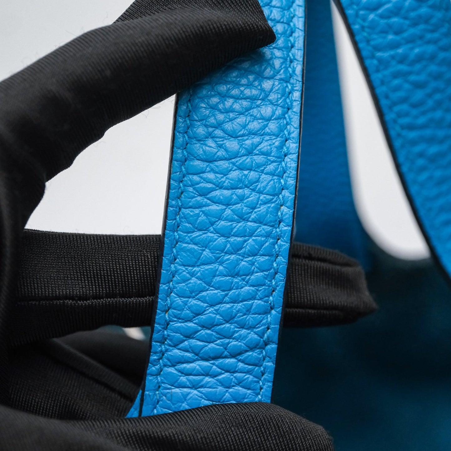 Hermès Picotin 18 Bleu Frida 0F Clemence Palladium Hardware