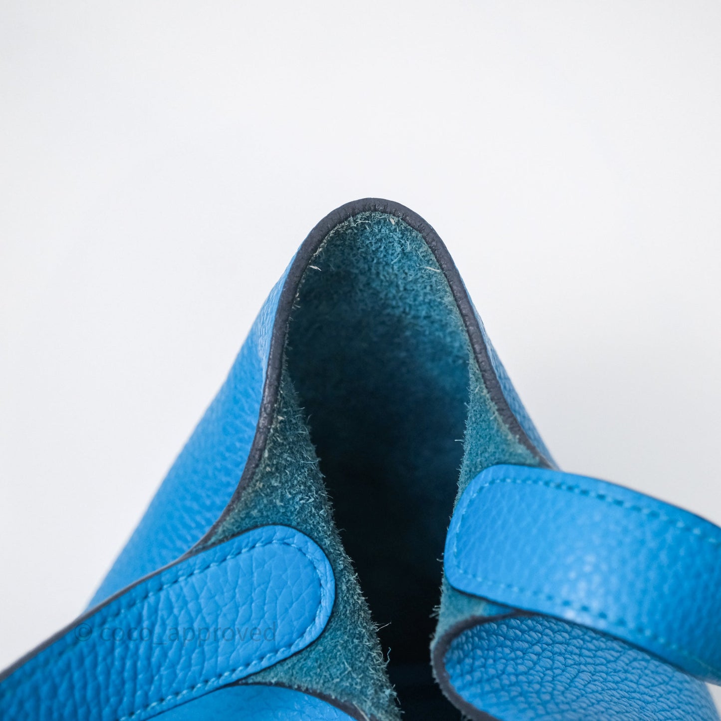 Hermès Picotin 18 Bleu Frida 0F Clemence Palladium Hardware