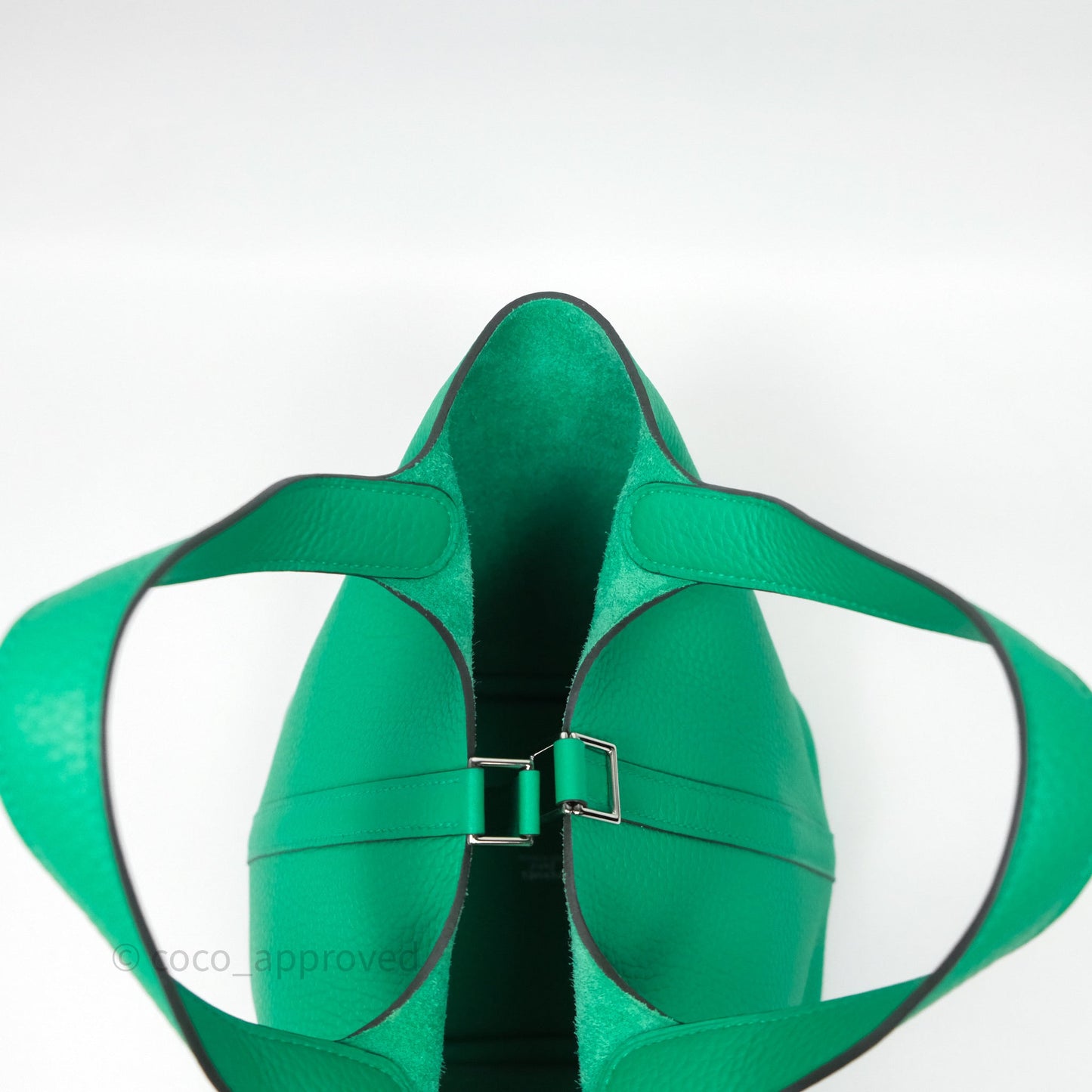 Hermès Picotin 18 Menthe 6W Clemence Palladium Hardware