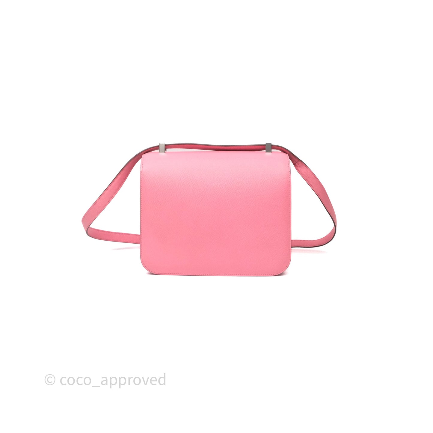 Hermès Constance 24 Rose Confetti 1Q Espom Palladium Hardware
