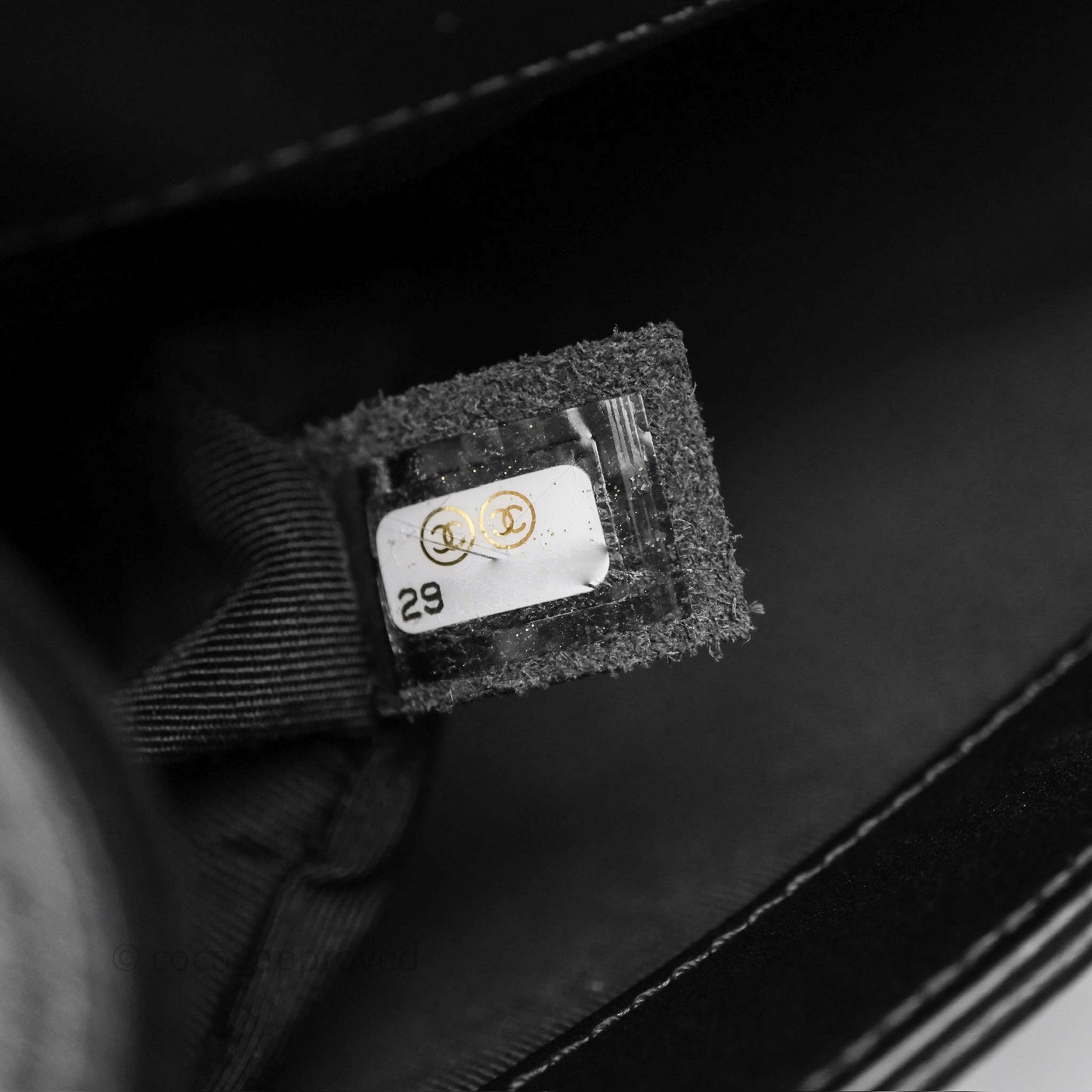 Chanel Quilted Medium Boy Black Calfskin Ruthenium Hardware