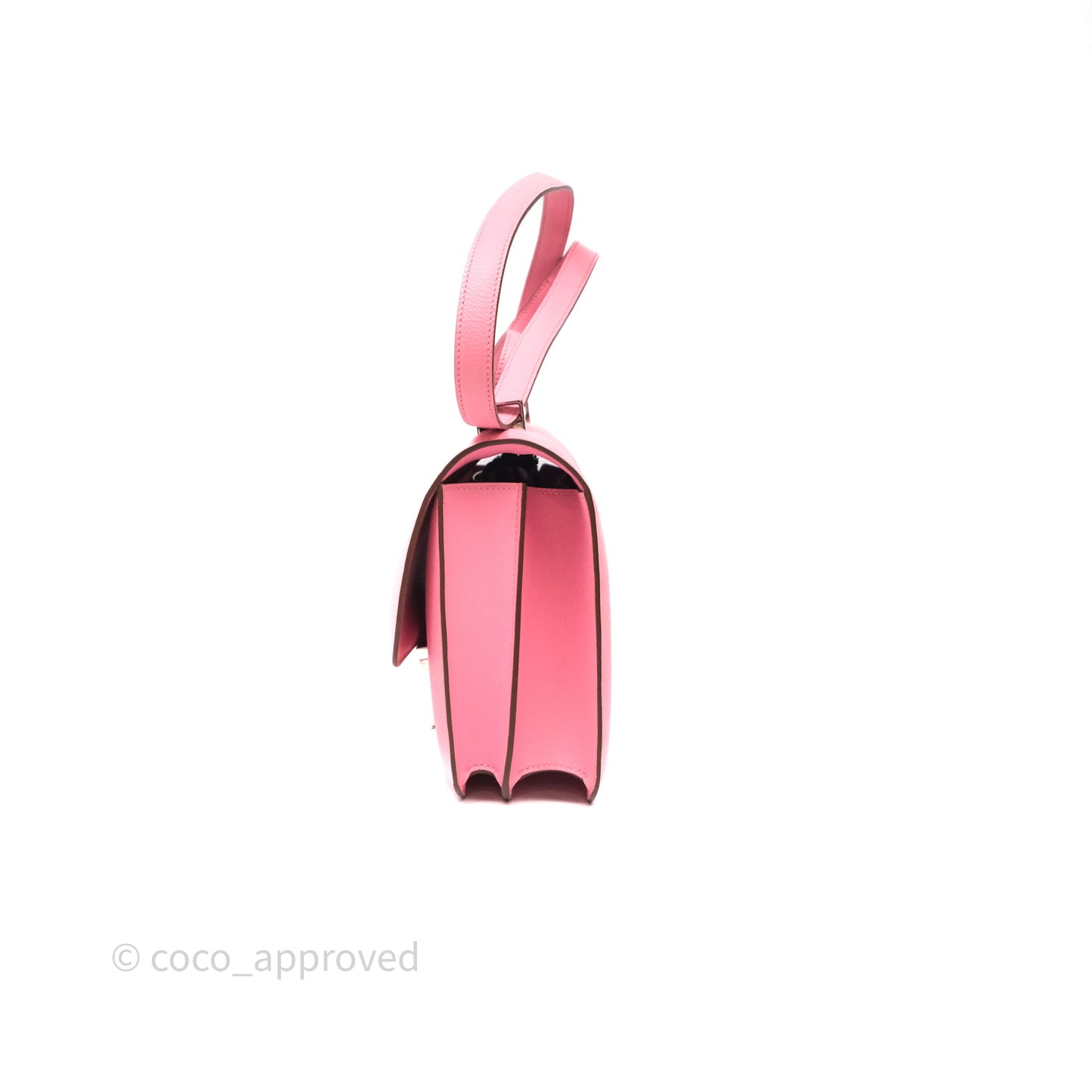 Hermès Constance 24 Rose Confetti 1Q Espom Palladium Hardware