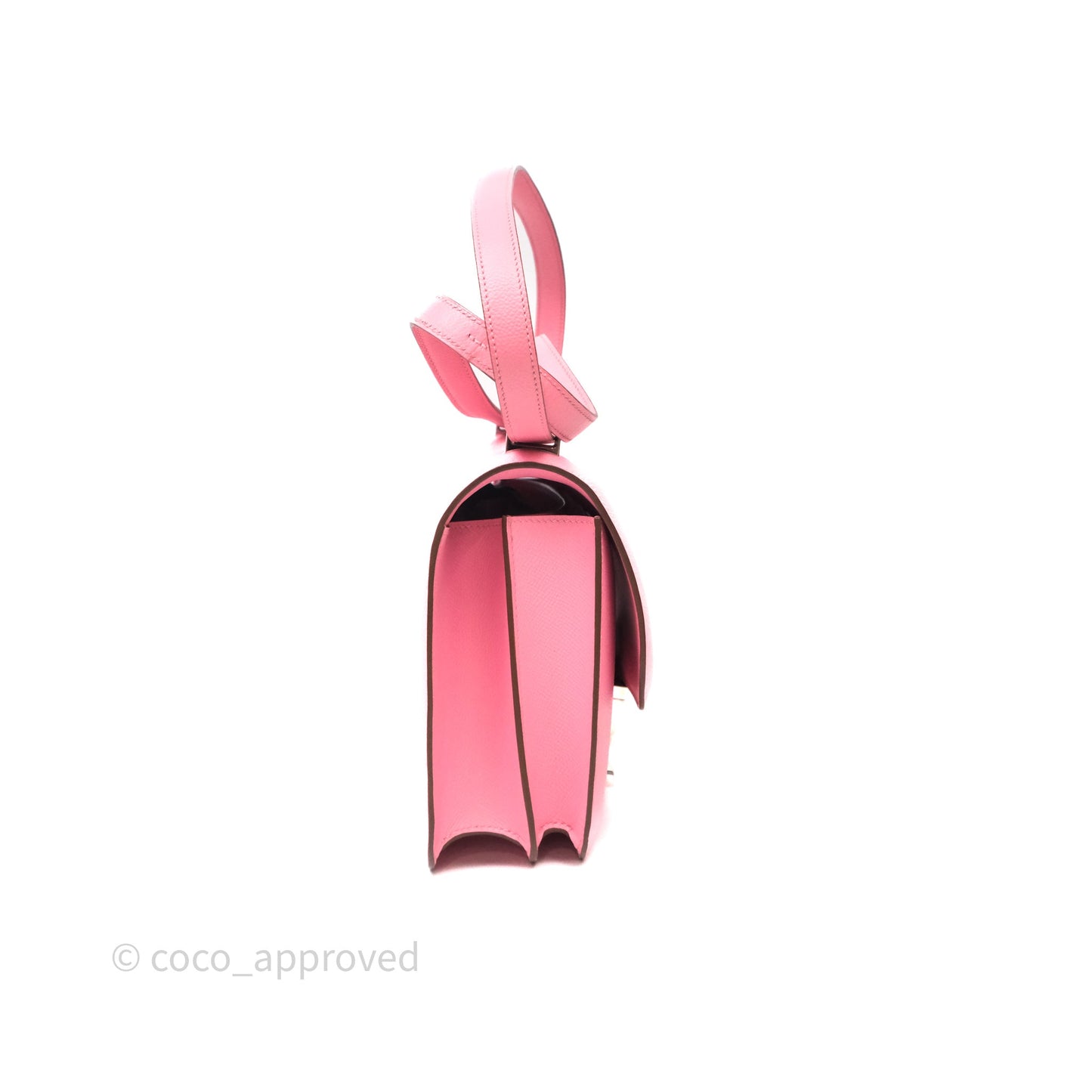 Hermès Constance 24 Rose Confetti 1Q Espom Palladium Hardware