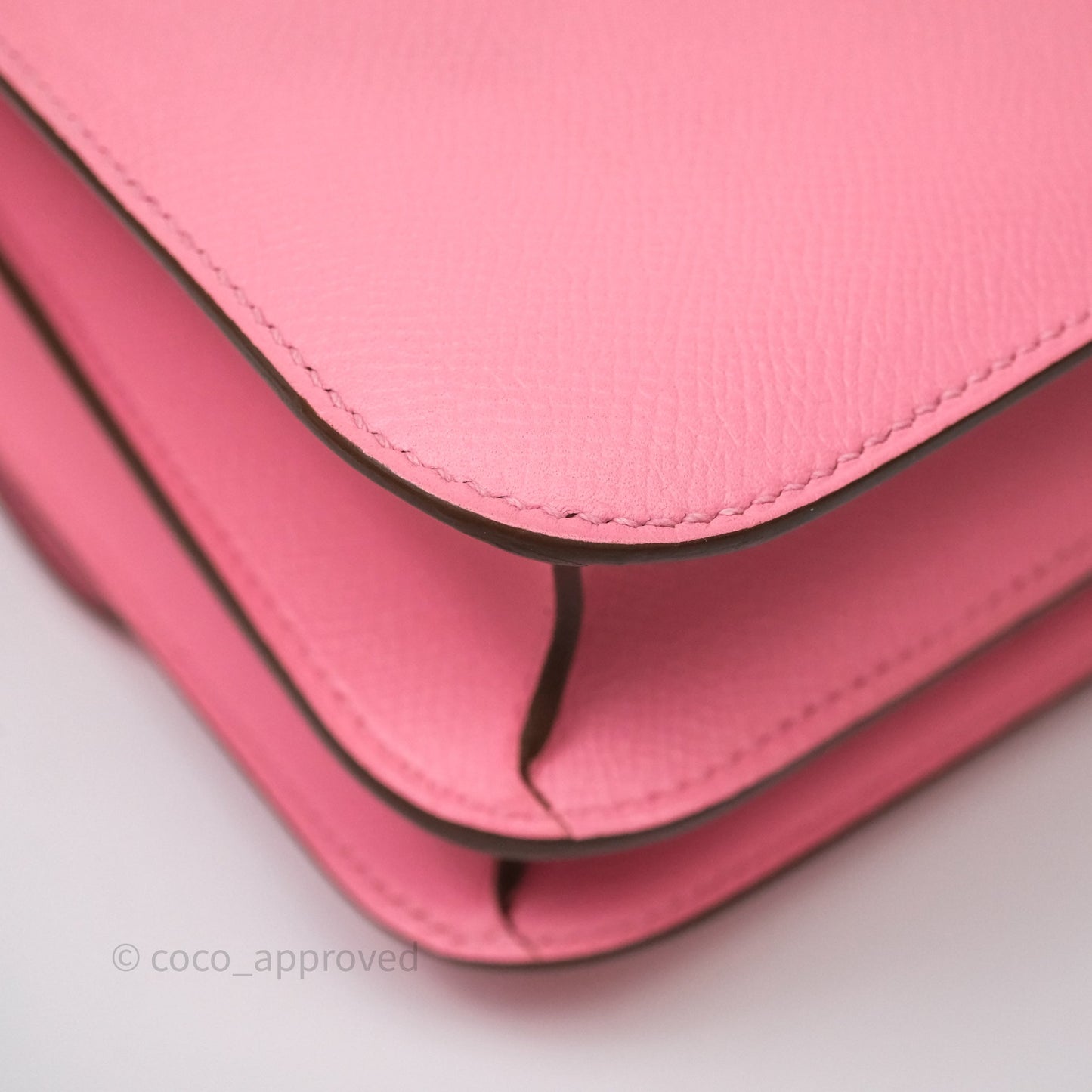 Hermès Constance 24 Rose Confetti 1Q Espom Palladium Hardware