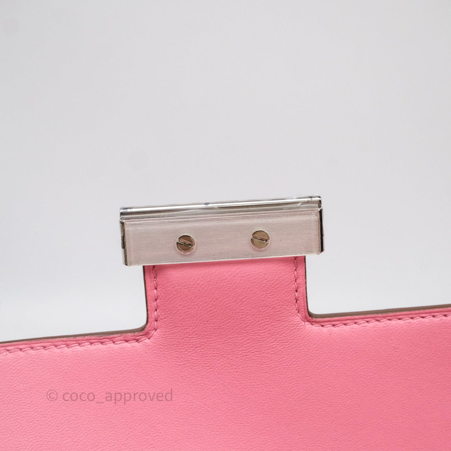 Hermès Constance 24 Rose Confetti 1Q Espom Palladium Hardware