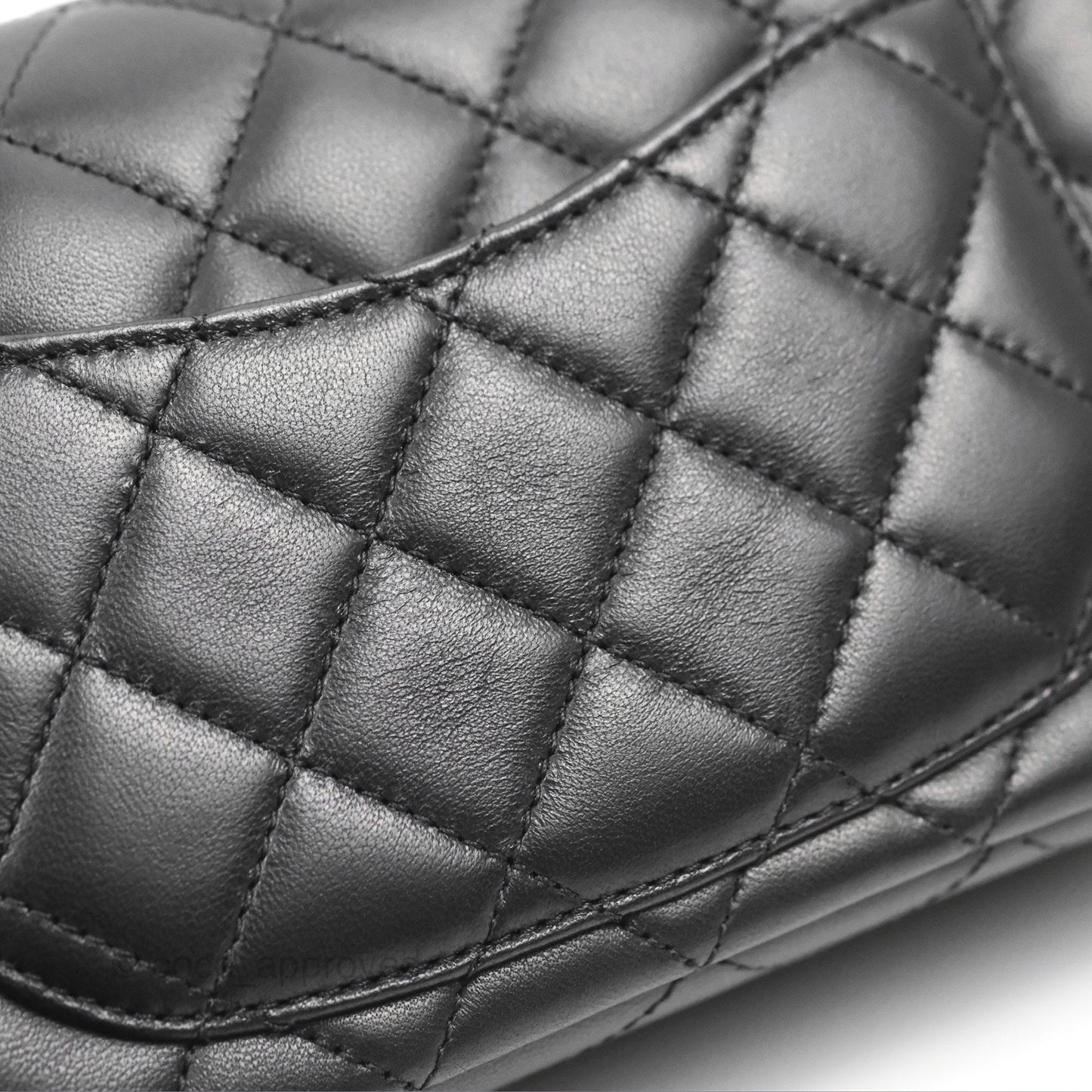 Chanel Mini Rectangular Flap with Camellia Adjustable Chain Black Lambskin Aged Gold Hardware 23S